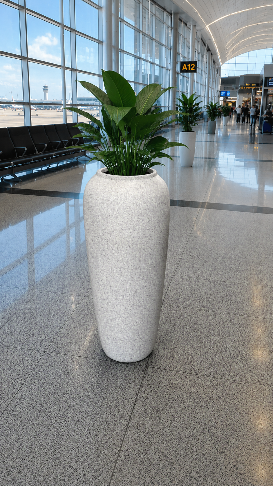Imperia Tall FRP Planter- Medium